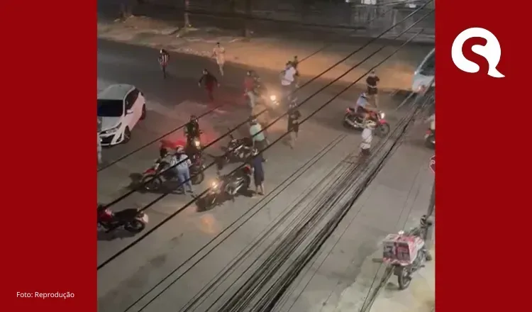 Torcedores do Ceará e Fortaleza protagonizam briga nas ruas de Fortaleza antes do Clássico-Rei