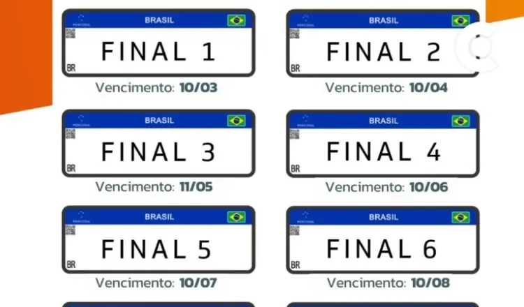 Detran-CE divulga calendário de licenciamento 2026 para veículos automotores