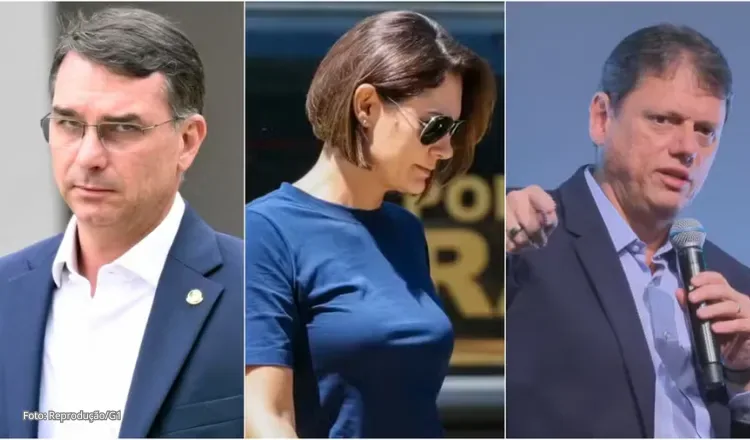 Racha na família: Aliados de Flávio Bolsonaro avaliam que Michelle pode tentar resgatar ‘plano Tarcísio’