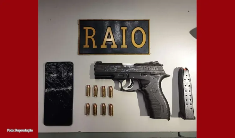 PMCE prende homem com pistola calibre .40 no bairro Dom José, em Sobral