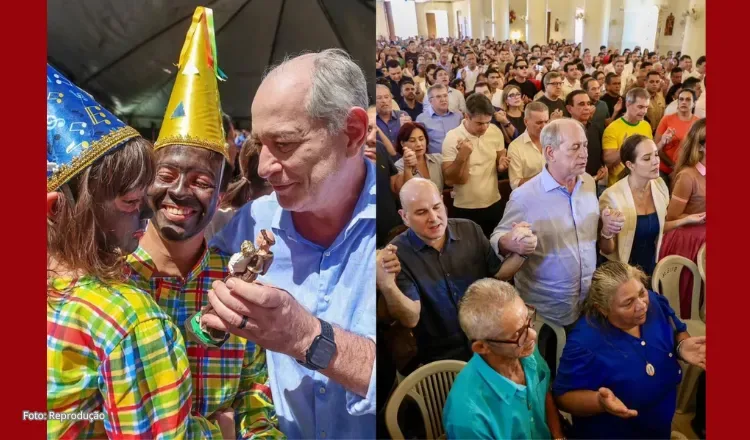 Durante festa em Barbalha, Ciro diz que adversários políticos não precisam “se estapear”