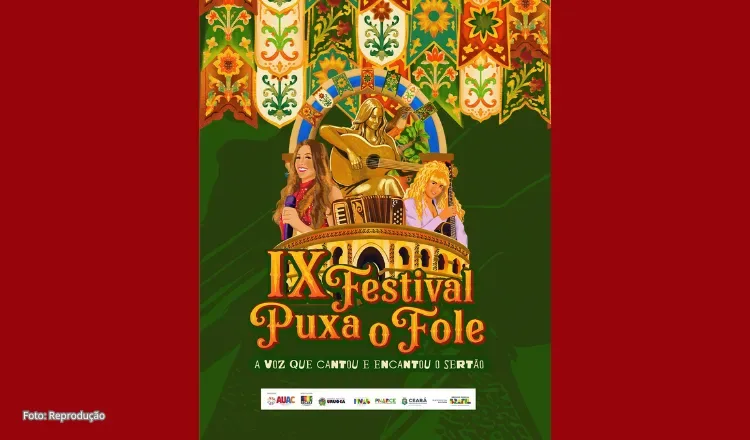 IX Festival Puxa o Fole homenageia Rita de Cássia e celebra a cultura nordestina