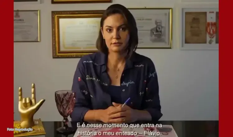 Michele Bolsonaro ataca Flávio Bolsonaro após aliança com Ciro Gomes no Ceará