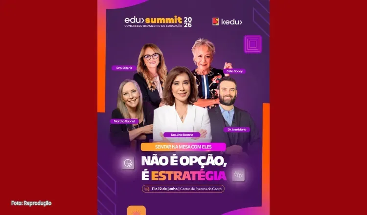 Vem aí o Edu Summit 2026: Grande encontro reúne referências nacionais e reforça o protagonismo do Nordeste no futuro da educação