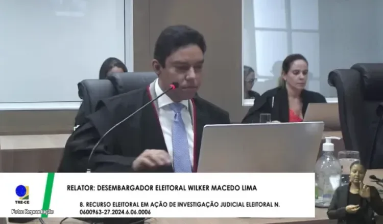 Desembargador Wilker Macedo Lima é o relator da ação de Moses e AJ contra apoio a Ciro