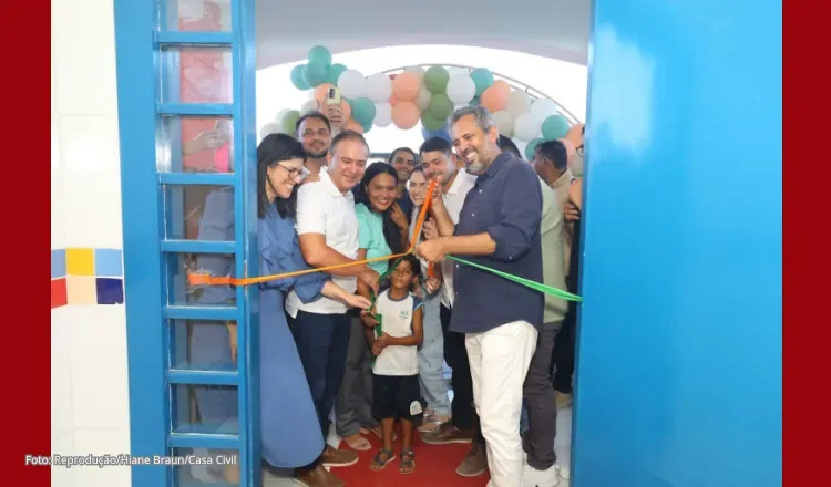 Novo CEI é inaugurado em Amontada com capacidade para 208 crianças