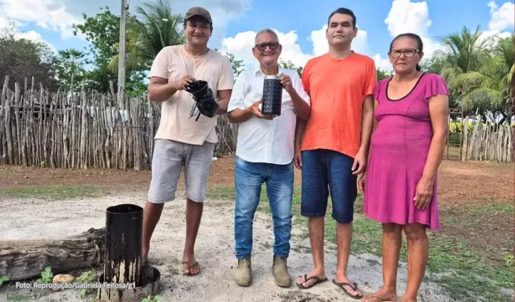 Órgão vai estudar se agricultor cearense que achou petróleo no quintal pode cavar novo poço em busca de água