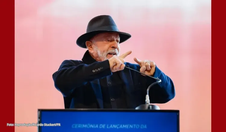 “Pode começar a se preocupar com o Brasil”, diz Lula sobre Trump