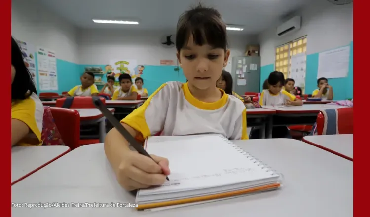 Ceará lidera ranking nacional de alfabetização na idade certa