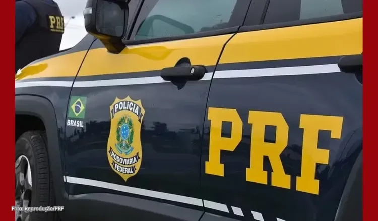 PRF recupera viatura furtada por homem embriagado em Itaitinga